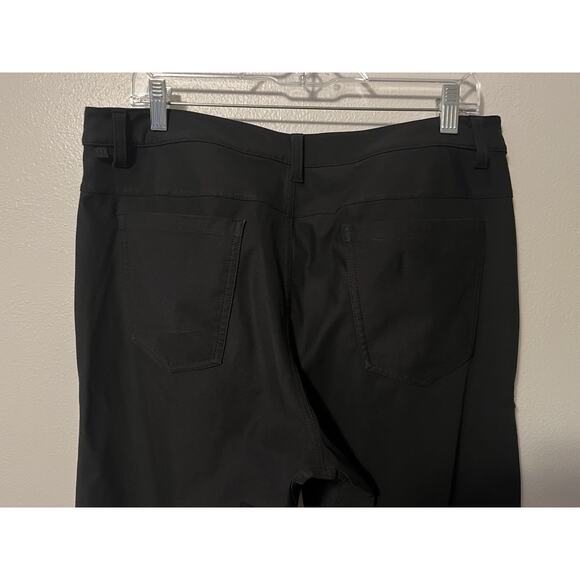Lululemon ABC Pants Classic Fit Men’s 34x31 Black Warpstreme Performance Stretch - Picture 6 of 11